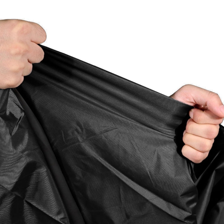 Outdoor Camping BBQ Grill Waterproof Cover, Size: 124x65x101cm (Black) by bashfashion