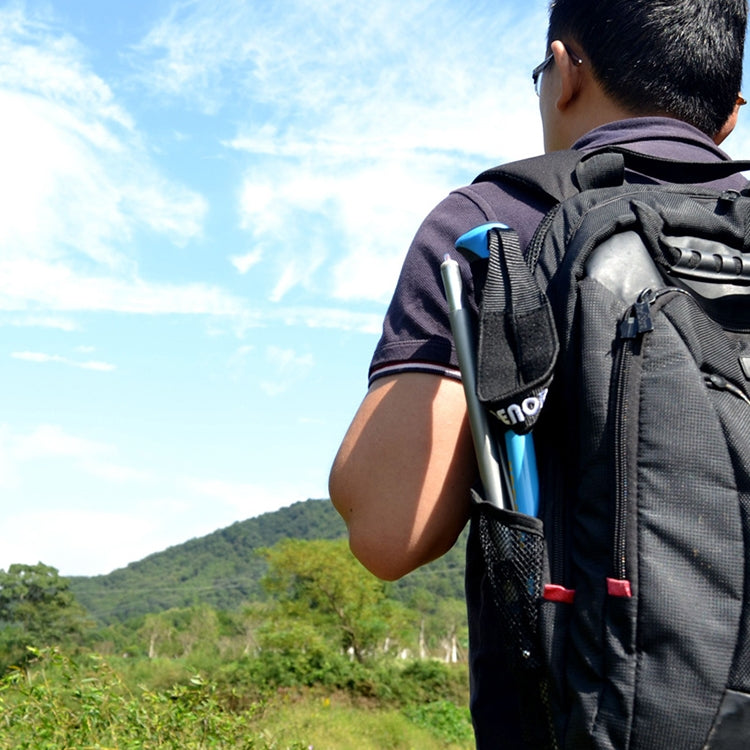 125cm Adjustable Portable Outdoor Aluminum Alloy Trekking Poles Stick(Yellow) by bashfashion