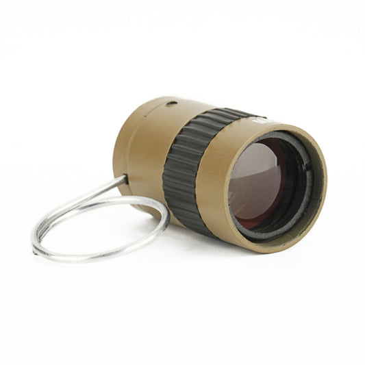 2.5x17.5mm Mini Pocket Miniature Telescope with Finger Buckle (Gold) by bashfashion
