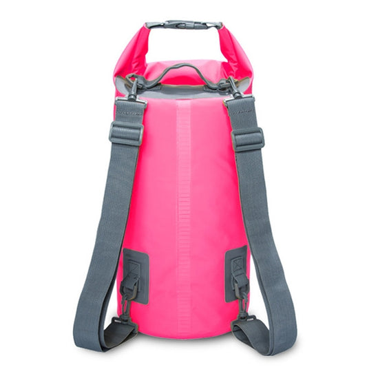 Outdoor Waterproof Dry Dual Shoulder Strap Bag Dry Sack, Capacity: 5L (Pink) by bashfashion