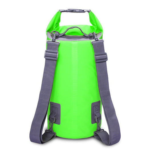 Outdoor Waterproof Dry Dual Shoulder Strap Bag Dry Sack, Capacity: 5L (Green) by bashfashion