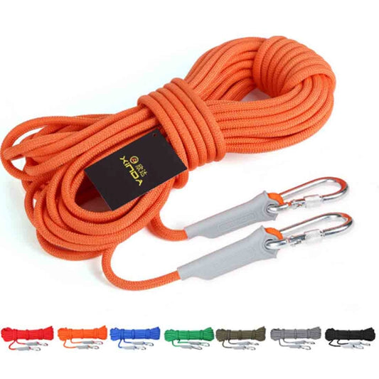 Outdoor Rock Climbing Hiking Accessories High Strength Auxiliary Cord Safety Rope, Diameter: 8mm, Length: 20m, Random Color by bashfashion