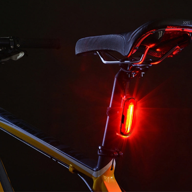 AQY-096 IPX4 Detachable USB Rechargeable Single Color LED Bike Taillight (Red) by bashfashion