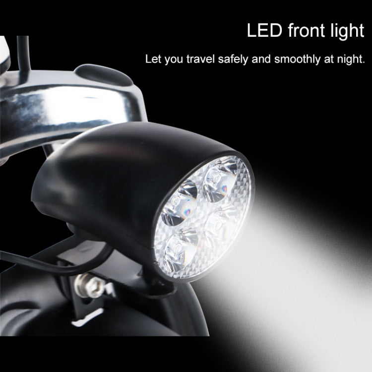 20LVXD30 20 Inch 48V Lithium Battery 350W Mini Valet Driving Folding Electric Bicycle(Black) by bashfashion