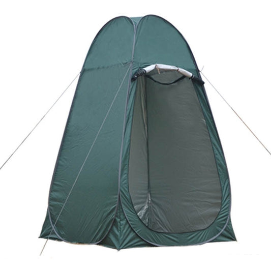Clothes Changing Bathing Tent with Window, Single, Size: 190x120x120cm (Green) by bashfashion