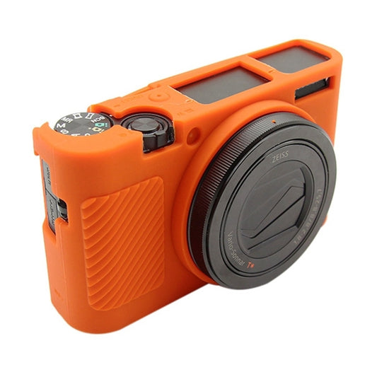 PULUZ Soft Silicone Protective Case for Sony RX100 III / IV / V(Orange) by PULUZ