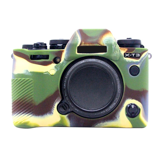 PULUZ Soft Silicone Protective Case for FUJIFILM XT3(Camouflage) by PULUZ