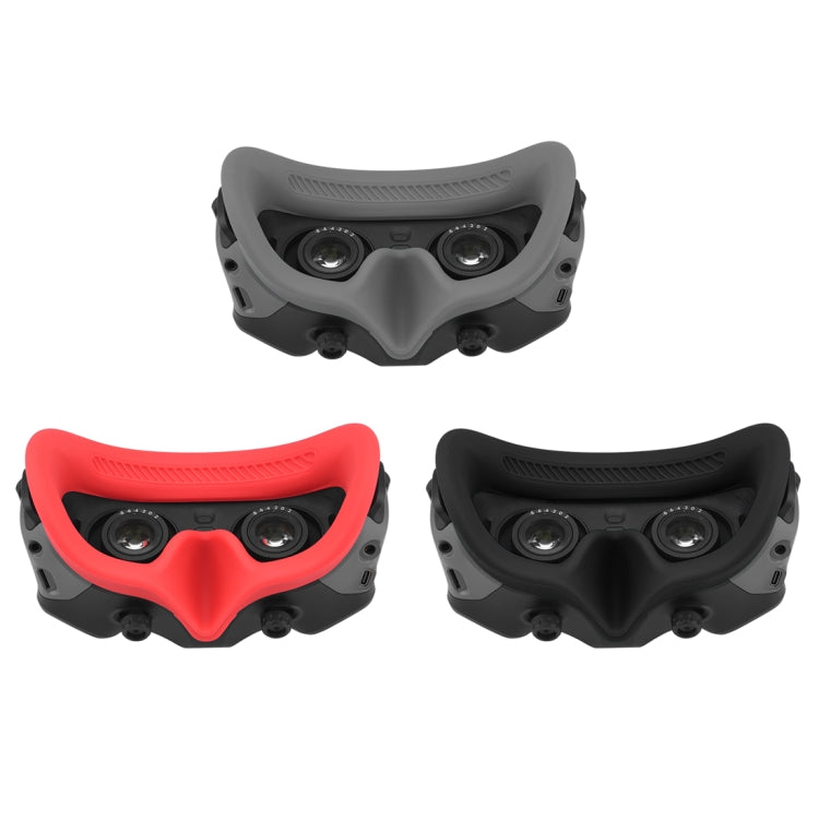 For DJI Avata Goggles 2 PULUZ Flying Eye Mask Silicone Protective Case (Grey) by PULUZ