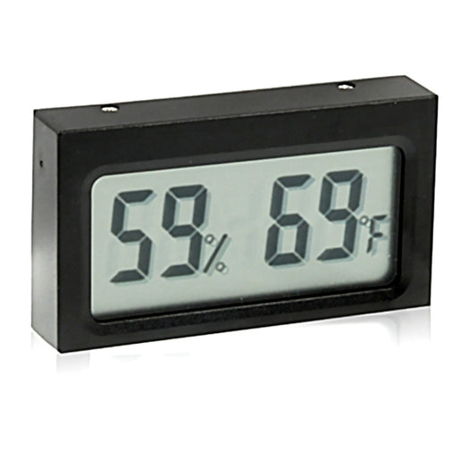Mini LCD Indoor Digital Thermometer Humidity (Fahrenheit Display) by bashfashion