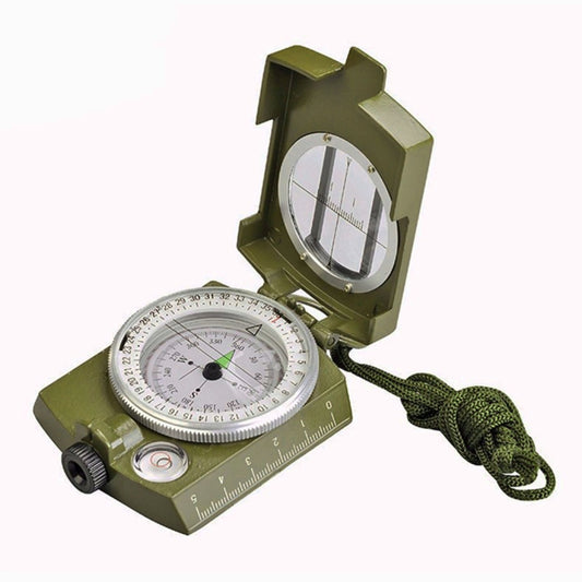 GoldGood DC60-2A Outdoor Multi-function Military Travel Geology Pocket Prismatic American Compass with Luminous Display(Army Green) by bashfashion