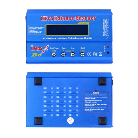 iMAX B6 Digital RC Lipo NiMH Battery Balance Charger(Blue) by bashfashion