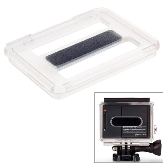 Apertured Backdoor Hard Housing Cover for GoPro Hero 4 / 3+ by bashfashion