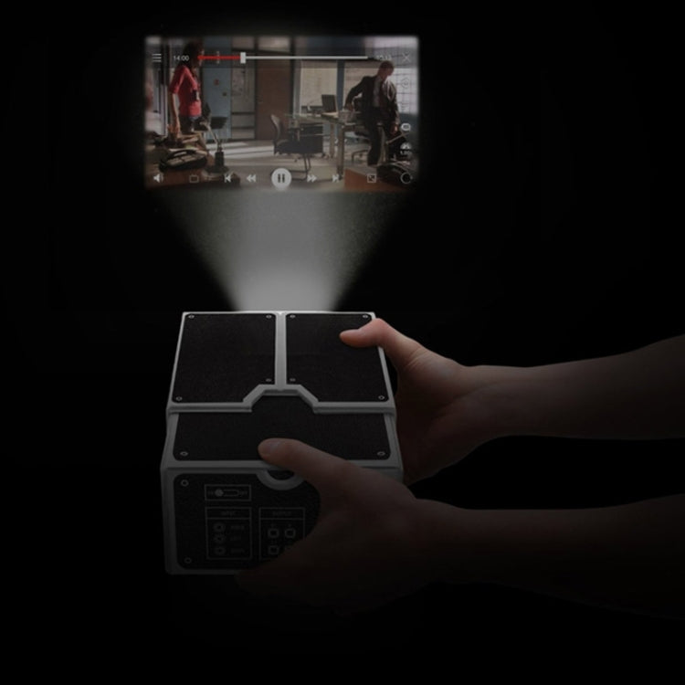 Cardboard Smartphone Projector 2.0 / DIY Mobile Phone Projector Portable Cinema by bashfashion