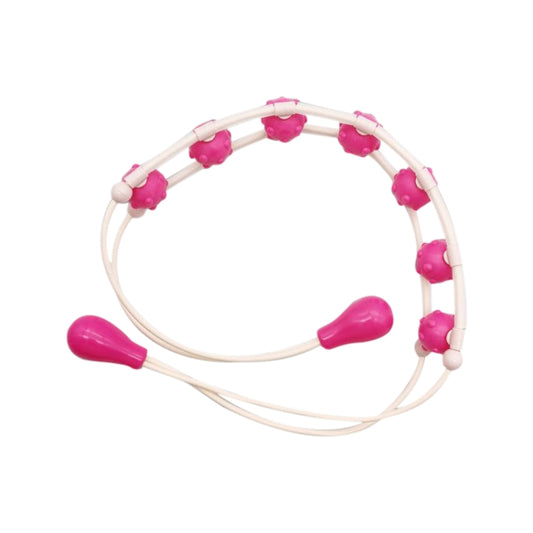 Waist and Back Massage Bead Ring(Pink) by bashfashion