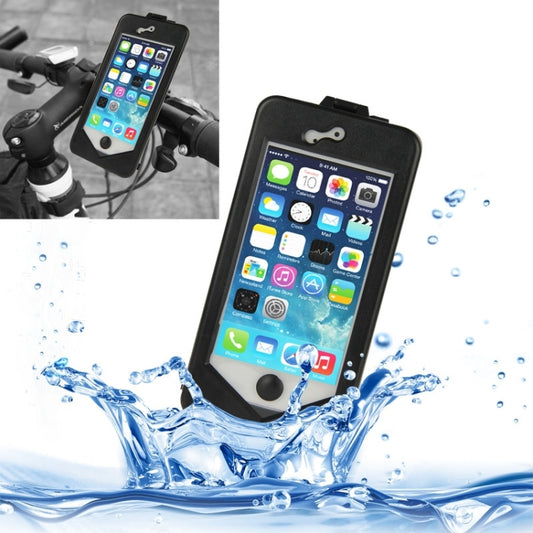 360 Degree Rotation 3 Layer (Plastic + Touch Panel Screen + Silicone Tray) Combination Bicycle Holder for iPhone 5 & 5S by bashfashion