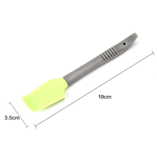 4 PCS Silicone Scraper Butter Spreader Knife Cake Smoother Cake Baking Tool(Green) by bashfashion