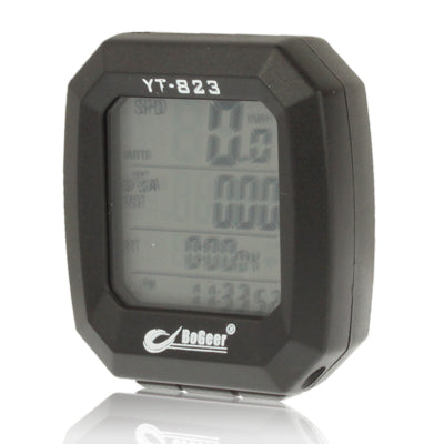 LCD Electronic Bicycle Speedometer (YT-823) by bashfashion