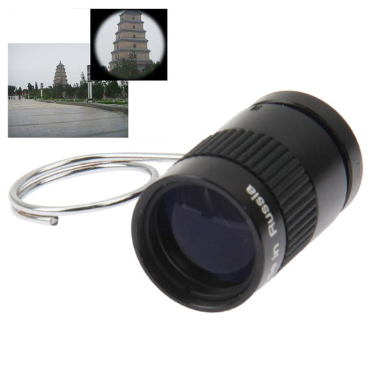 2.5 X 17.5 Mini Monocular Thumb Finger Pocket Telescope(Black) by bashfashion