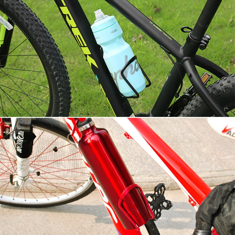 Portable Drinking Cup Water Bottle Cage Holder Bottle Carrier Bracket Stand for Bike(Red) by bashfashion