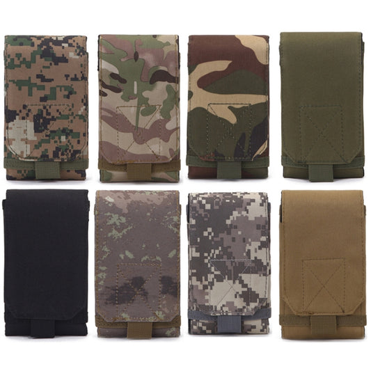Stylish Outdoor Water Resistant Fabric Cell Phone Case, Size: approx. 17cm x 8.3cm x 3.5cm(Camouflage) by bashfashion