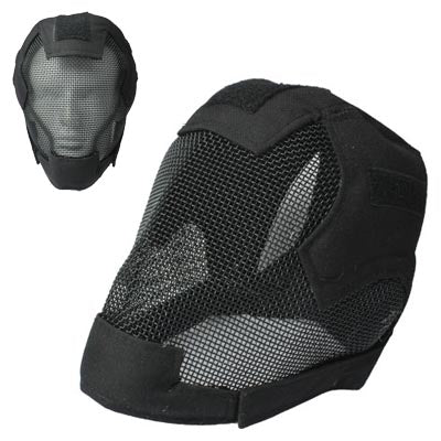 Wire Guard Helmet/Fencing Mask(Black) by bashfashion