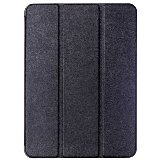 Custer Texture Horizontal Flip Leather Case with 3-folding Holder for Galaxy Tab S2 9.7 / T815(Black) by bashfashion