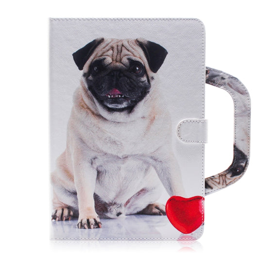 Dog Pattern Horizontal Flip Leather Case for Galaxy Tab A 10.1 (2019) T510 / T515, with Holder & Card Slot & Wallet by bashfashion