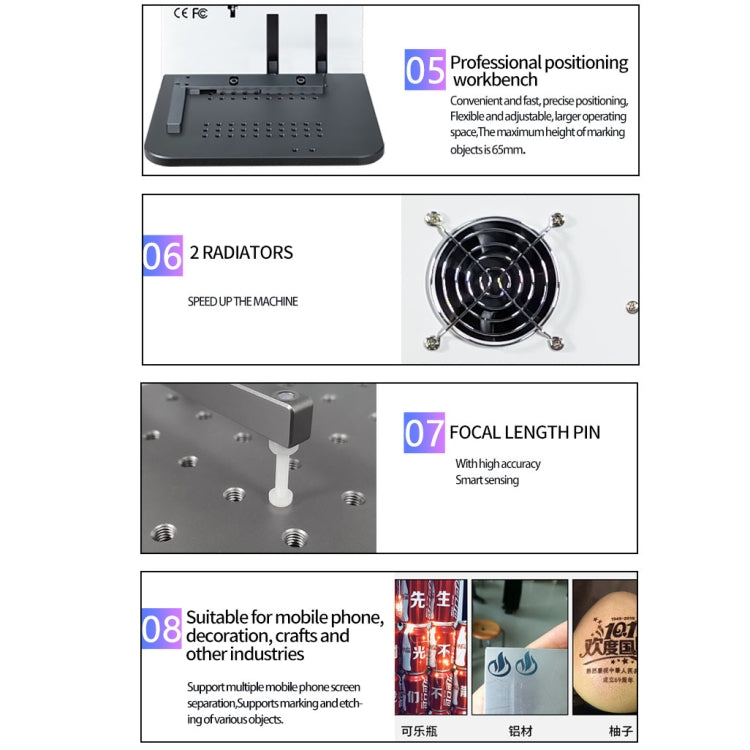 TBK958B Automatic Mini Laser Marking Screen Separater Repair Machine by TBK