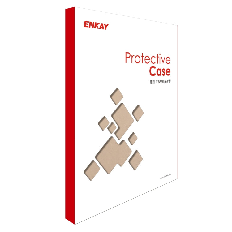 For Samsung Galaxy Tab S6 Lite P610 / P615 / Tab S6 Lite 2022 / P613 / P619 ENKAY Elastic Leather Tablet Case with Holder(Cyan) by ENKAY