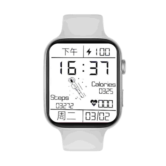 FK99 Plus 1.75 inch Color Screen IPX7 Waterproof Smart Watch, Support Bluetooth Call / Heart Rate / Blood Pressure / Sleep Monitoring(Gray) by bashfashion