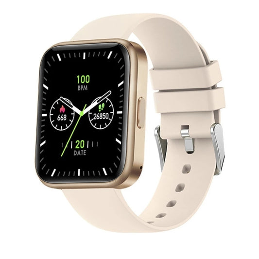 V30 1.69 inch Color Screen Smart Watch Life Waterproof,Support Bluetooth Call/Heart Rate Monitoring/Blood Pressure Monitoring/Sleep Monitoring(Gold) by bashfashion