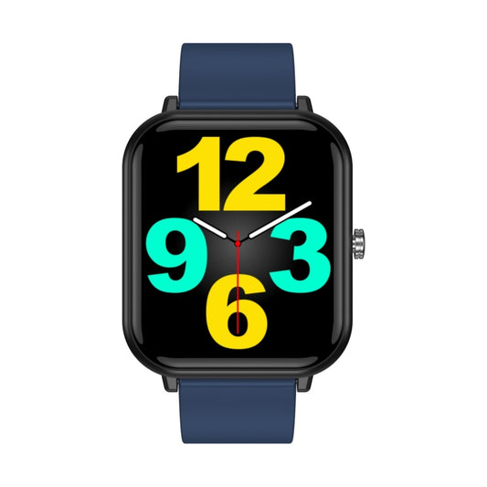 Q9pro 1.7 inch Color Screen Smart Watch, IP68 Waterproof,Support Temperature Monitoring/Heart Rate Monitoring/Blood Pressure Monitoring/Blood Oxygen Monitoring/Sleep Monitoring(Blue) by bashfashion