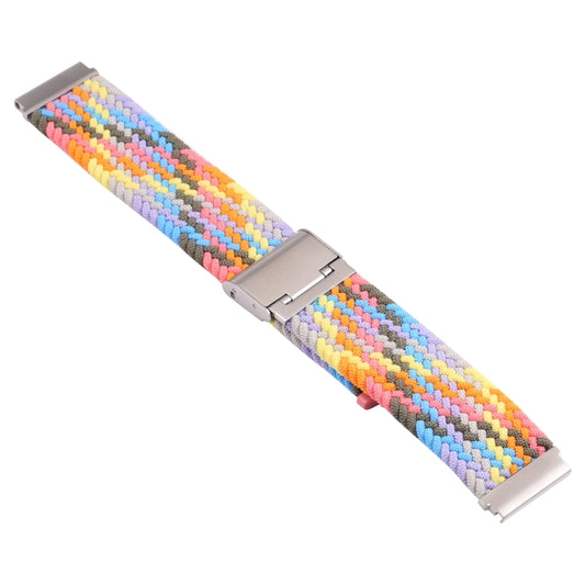 For Samsung Galaxy Watch 4 / Watch 5 20mm Nylon Braided Metal Buckle Watch Band(Color 1) by bashfashion