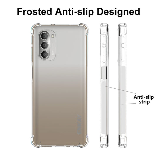 For Motorola Moto G51 5G ENKAY Transparent TPU Shockproof Case by ENKAY