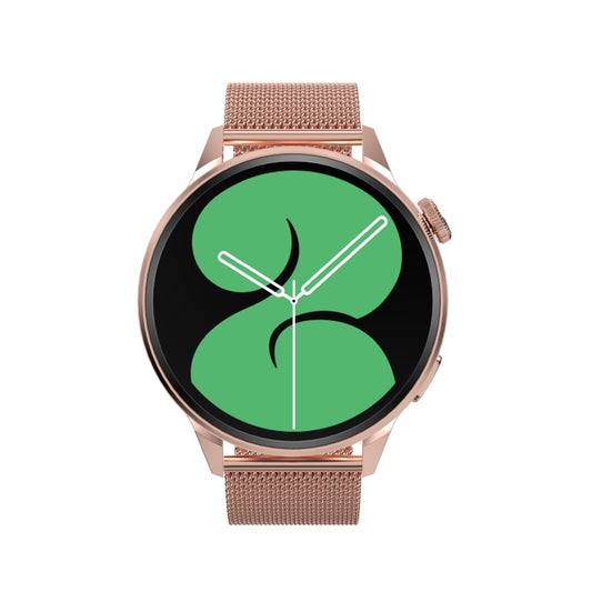 DT4 1.36 inch Steel Watchband Color Screen Smart Watch(Gold) by bashfashion