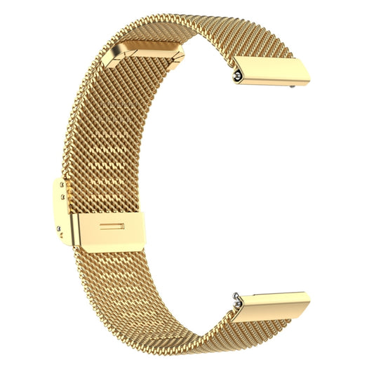 For Samsung Galaxy Gear S2 Classic Milan Metal Steel Mesh Buckle Watch Band(Gold) by bashfashion