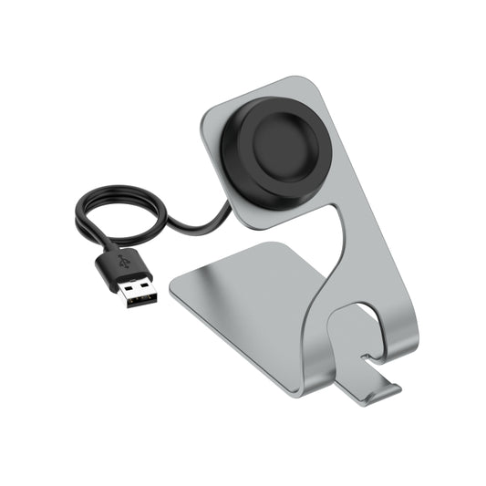 For Huawe Watch D Rotatable Magnetic Metal Charging Base(Gray) by bashfashion