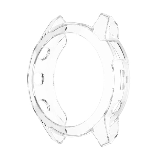 For Garmin Epix Gen2 Non-full Coverage Hollow TPU Watch Case(Transparent White) by bashfashion