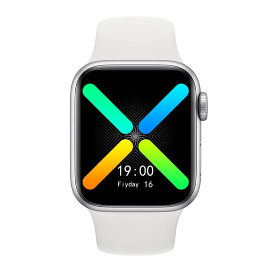 T500 Plus 1.54 inch Color Screen Smart Watch,Support Heart Rate Monitoring/Blood Pressure Monitoring(White) by bashfashion