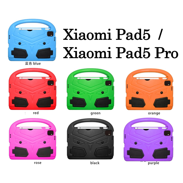 For Xiaomi Pad 5 / Pad 5 Pro Sparrow Style Shockproof Kickstand EVA Tablet Case(Black) by bashfashion