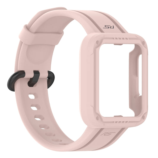 For Xiaomi Redmi Watch Silicone Solid Color Watch Band(Pink) by bashfashion