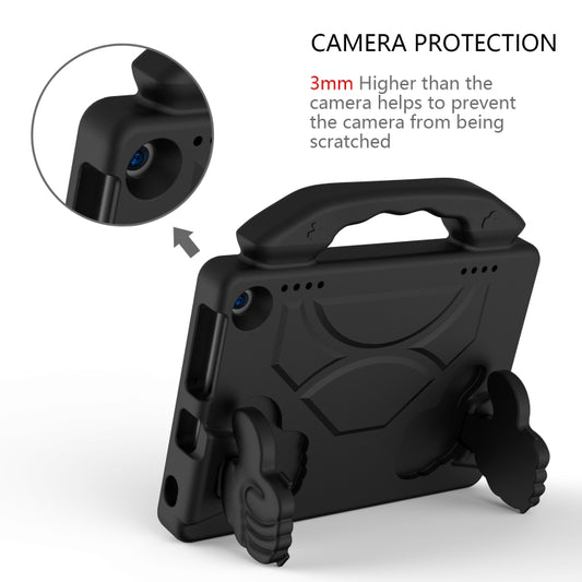 For Amazon Kindle Fire HD8 2020 Thumb Bracket EVA Shockproof Tablet Case(Black) by bashfashion