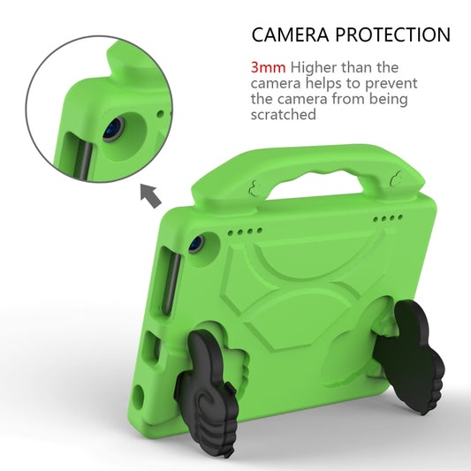 For Amazon Kindle Fire HD8 2020 Thumb Bracket EVA Shockproof Tablet Case(Green) by bashfashion