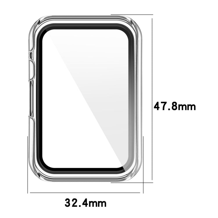 For OPPO Watch Free PC+ Toughened Film Fully Enclosed Protective Watch Case(Green) by bashfashion