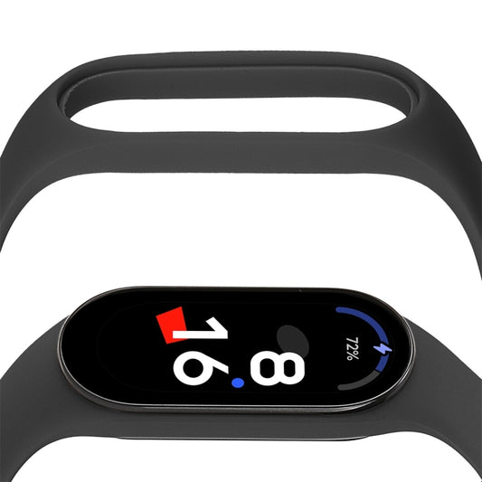 Special for Xiaomi Mi Band 7 JSM Integrated TPU Adjustable Elastic Watch Band (Black) by bashfashion