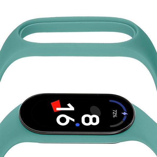 Special for Xiaomi Mi Band 7 JSM Integrated TPU Adjustable Elastic Watch Band (Green) by bashfashion