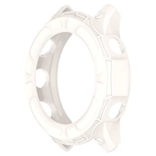 For Garmin Forerunner 955 Shockproof TPU Protective Watch Case(White) by bashfashion