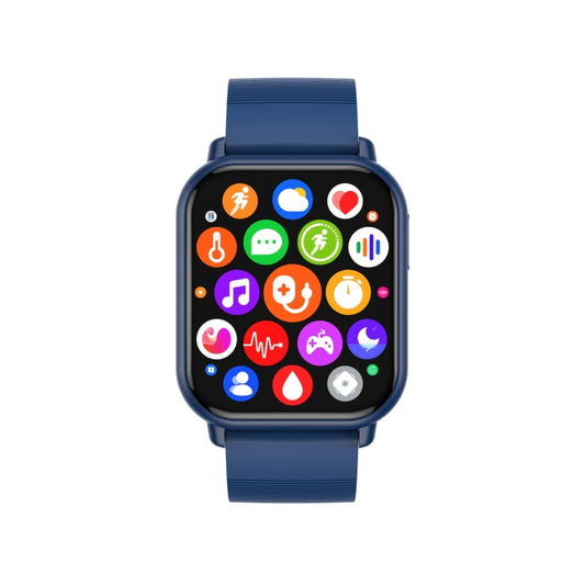 ZW32 1.85 inch Color Screen Smart Watch,Support Heart Rate Monitoring/Blood Pressure Monitoring(Blue) by bashfashion