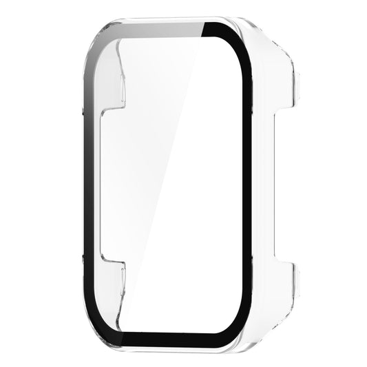 For Realme Watch 3 Pro PC+ Toughened Film Integrated Protective Case(Transparent) by bashfashion
