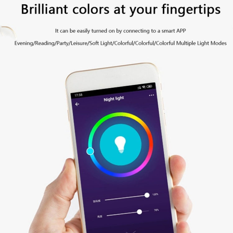 008B Tuya Wifi Remote LED Bedside Touch Lamp RGB Color Changing Dimmable Light by bashfashion